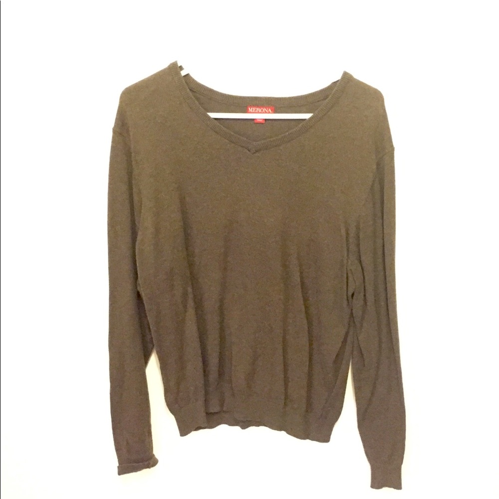 Brown Merona Sweater Size Medium